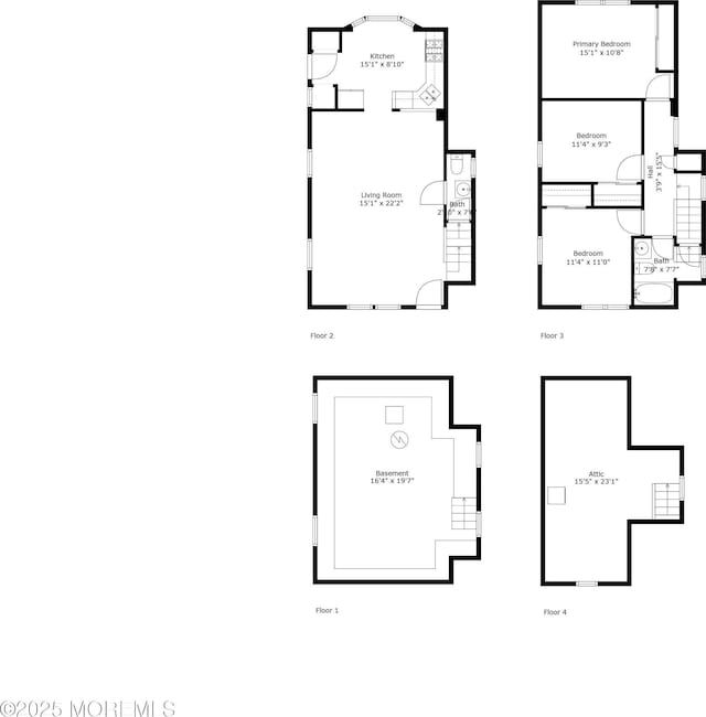 59591/2 Taylor Ave, Manasquan, NJ 08736 - view of floor plan / room layout