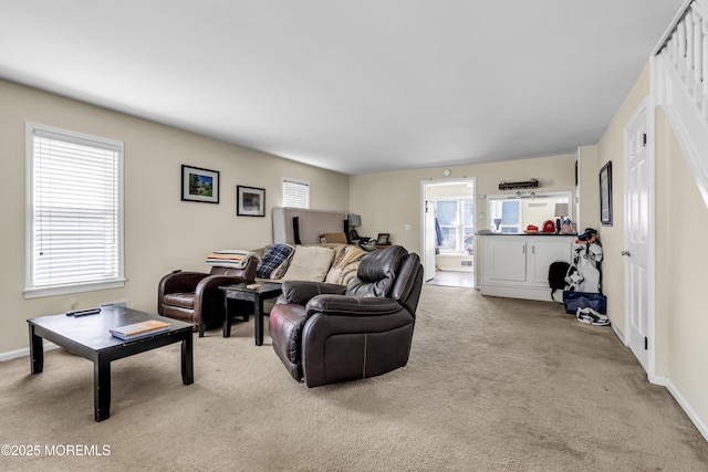 59591/2 Taylor Ave, Manasquan, NJ 08736 - living area with carpet and baseboards