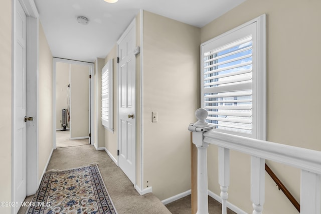 59591/2 Taylor Ave, Manasquan, NJ 08736 - hallway with light colored carpet and baseboards