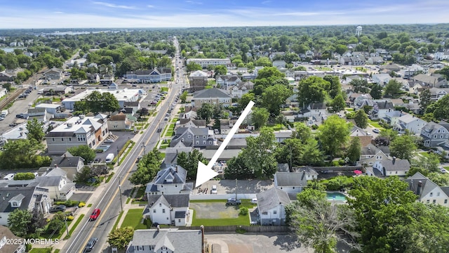 59591/2 Taylor Ave, Manasquan, NJ 08736 - aerial view of property's location featuring nearby suburban area