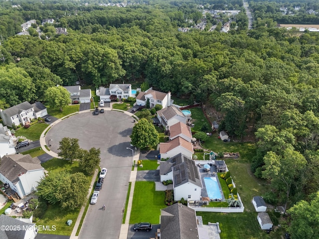 36 Sally St, Howell, NJ 07731 - view of property location with a heavily wooded area and nearby suburban area