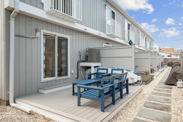 3100 Rte 35 Unit 6, Lavallette, NJ 08735 - view of wooden terrace