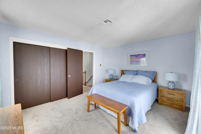 3100 Rte 35 Unit 6, Lavallette, NJ 08735 - bedroom featuring carpet, a textured ceiling, and a closet