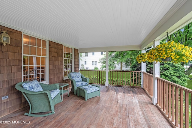 406 Bell Pl, Sea Girt, NJ 08750 - view of wooden porch