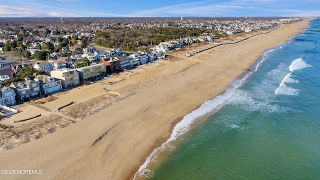 406 Bell Pl, Sea Girt, NJ 08750 - bird's eye view of expansive beach