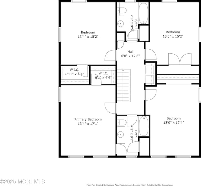 406 Bell Pl, Sea Girt, NJ 08750 - view of floor plan / room layout