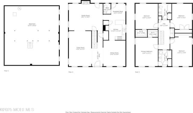 406 Bell Pl, Sea Girt, NJ 08750 - view of floor plan / room layout