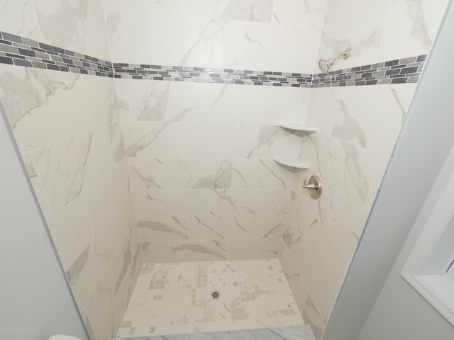910 Malden Dr, Cliffwood, NJ 07735 - bathroom with a tile shower