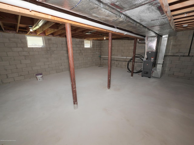 910 Malden Dr, Cliffwood, NJ 07735 - basement featuring heating unit