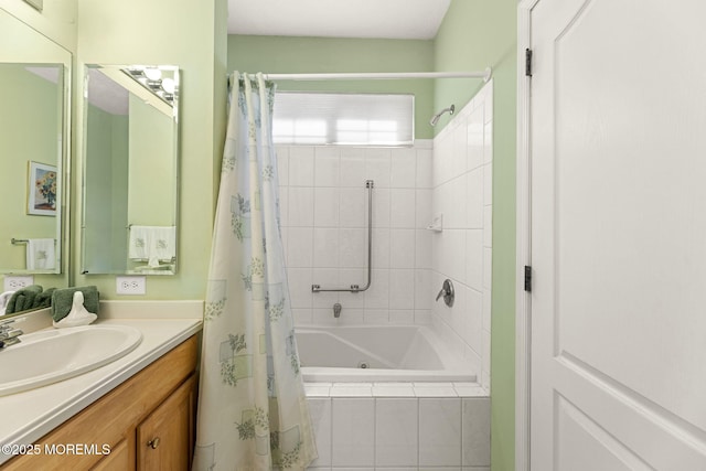 17 Evergreen Springs Dr, Lakewood, NJ 08701 - bathroom with vanity and tiled shower / bath combo