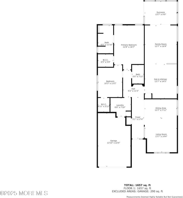17 Evergreen Springs Dr, Lakewood, NJ 08701 - view of floor plan / room layout