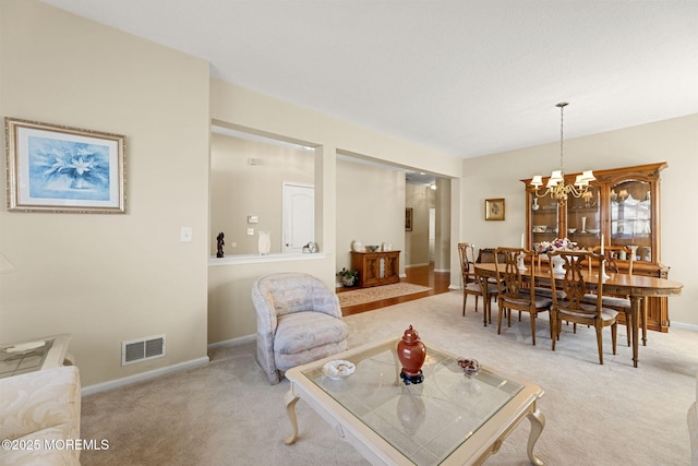 17 Evergreen Springs Dr, Lakewood, NJ 08701 - living room with light colored carpet and a chandelier