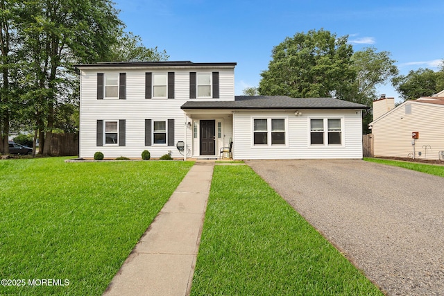 8 Mendon Dr, Howell, NJ 07731 - view of front facade with asphalt driveway