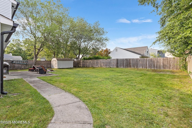 8 Mendon Dr, Howell, NJ 07731 - fenced backyard with a shed and a patio