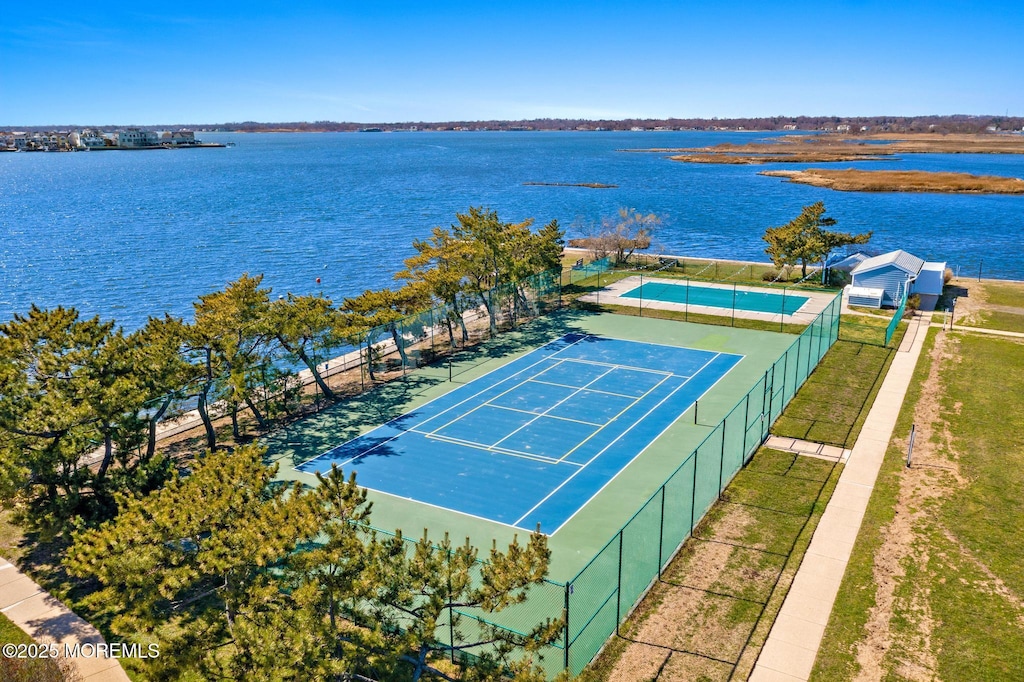 100 Seaview Ave Unit 5A, Monmouth Beach, NJ 07750 - bird's eye view of a large body of water