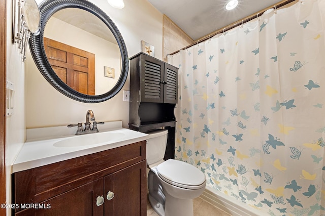 100 Seaview Ave Unit 6-5, Monmouth Beach, NJ 07750 - full bath with vanity and a shower with shower curtain
