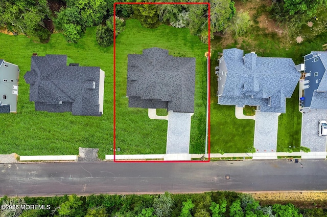 817 Naryshkin Way, Toms River, NJ 08753 - aerial overview of property's location with property parcel outlined