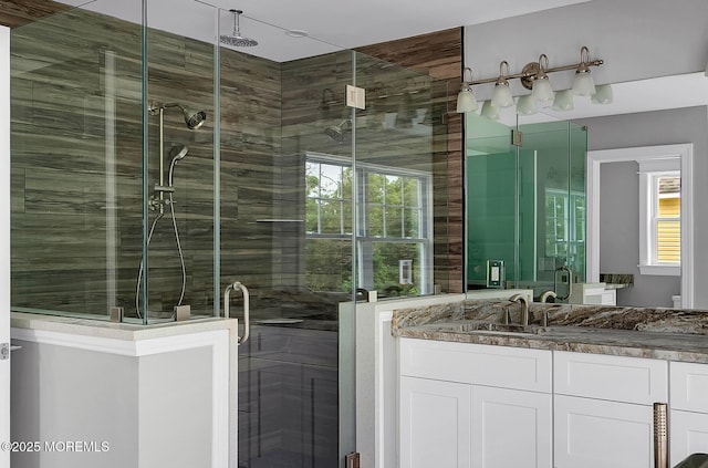 817 Naryshkin Way, Toms River, NJ 08753 - bathroom with vanity and a stall shower