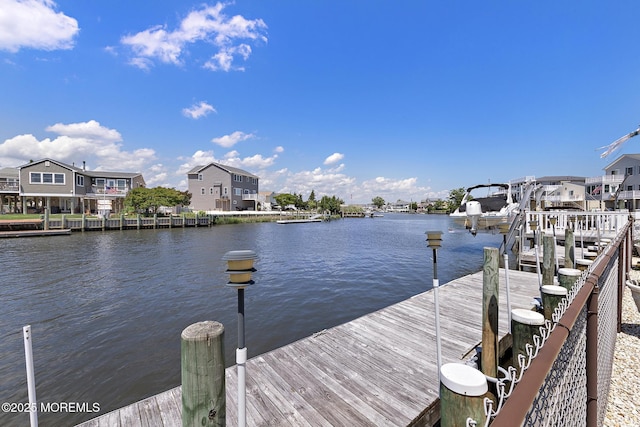 118 S Binnacle Dr, Little Egg Harbor, NJ 08087 - dock featuring a water view and a residential view