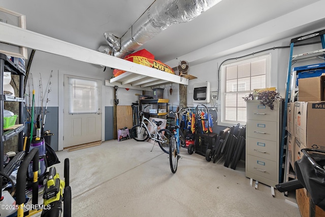 118 S Binnacle Dr, Little Egg Harbor, NJ 08087 - garage featuring heating unit