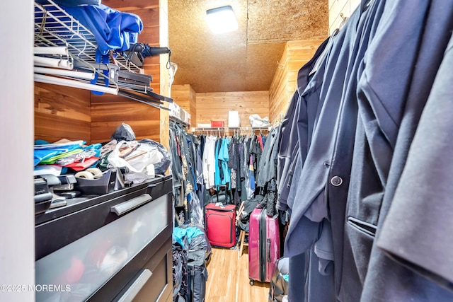 2508 Harmon Cv, Secaucus, NJ 07094 - walk in closet with wood finished floors