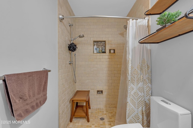 1506 Beverly Rd, Forked River, NJ 08731 - full bathroom featuring toilet and a tile shower