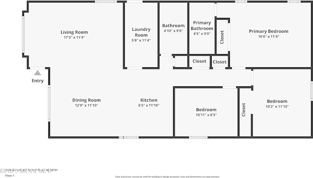 1506 Beverly Rd, Forked River, NJ 08731 - view of property floor plan