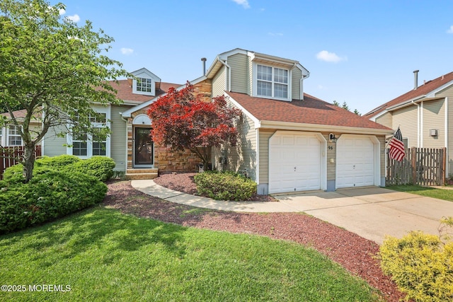 96 Kentucky Way, Freehold, NJ 07728 - traditional home with driveway and a shingled roof