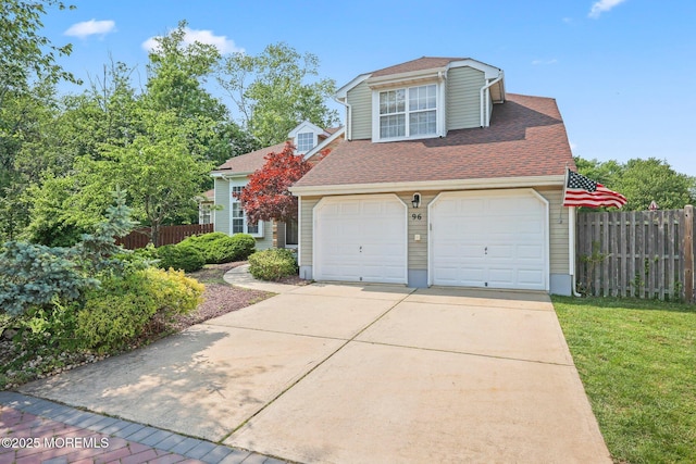 96 Kentucky Way, Freehold, NJ 07728 - view of front of home featuring a garage, driveway, and a shingled roof