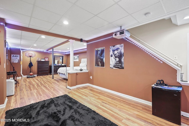 96 Kentucky Way, Freehold, NJ 07728 - office featuring wood finished floors and a drop ceiling