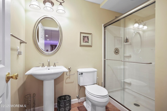 96 Kentucky Way, Freehold, NJ 07728 - bathroom featuring a shower stall