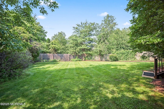 96 Kentucky Way, Freehold, NJ 07728 - view of fenced backyard