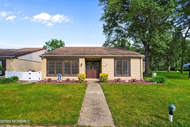 603-B Bosworth Ct, Manchester, NJ 08759 - view of front of property featuring a front yard