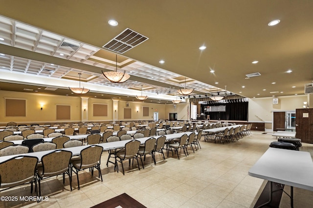 603-B Bosworth Ct, Manchester, NJ 08759 - miscellaneous room featuring tile patterned flooring and recessed lighting