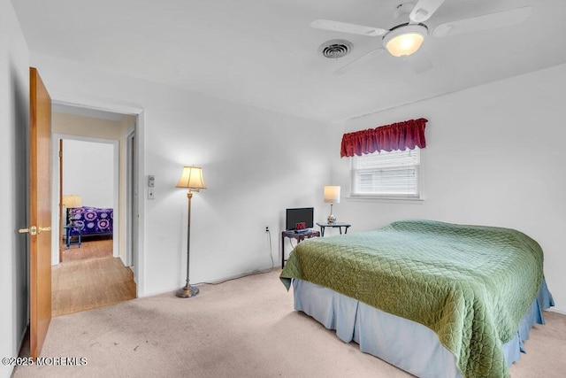 68 Barbados Dr S, Toms River, NJ 08757 - bedroom featuring carpet and a ceiling fan