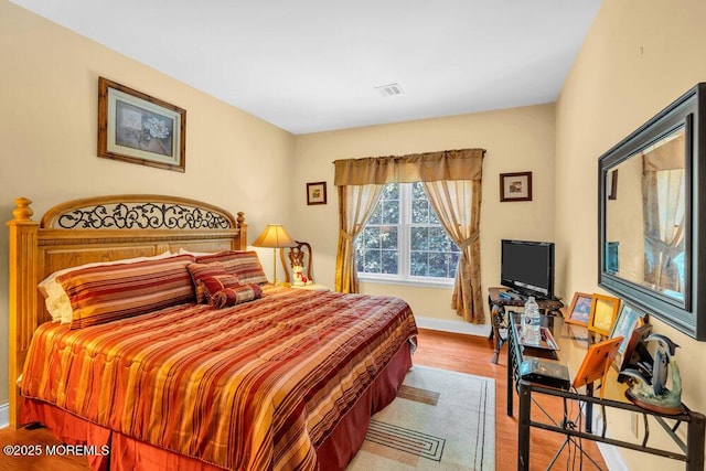 312 Clearstream Rd, Jackson, NJ 08527 - bedroom with wood finished floors and baseboards