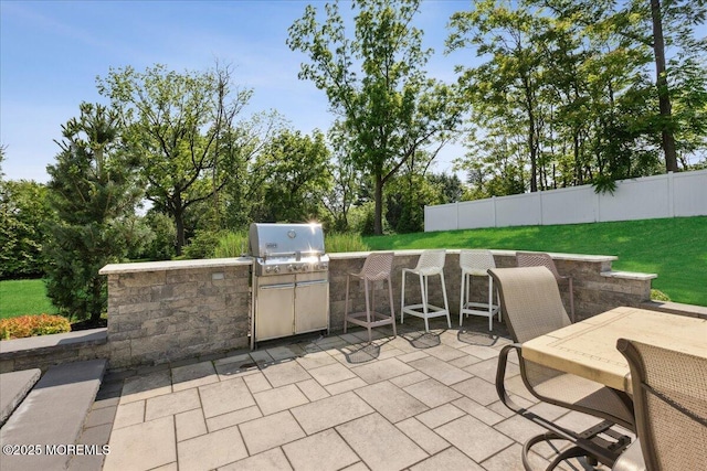 23 Interlachen Ct, Monroe, NJ 08831 - view of patio / terrace featuring an outdoor kitchen