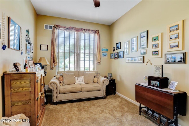 86 Wild Dunes Way, Jackson, NJ 08527 - living room featuring light carpet and baseboards