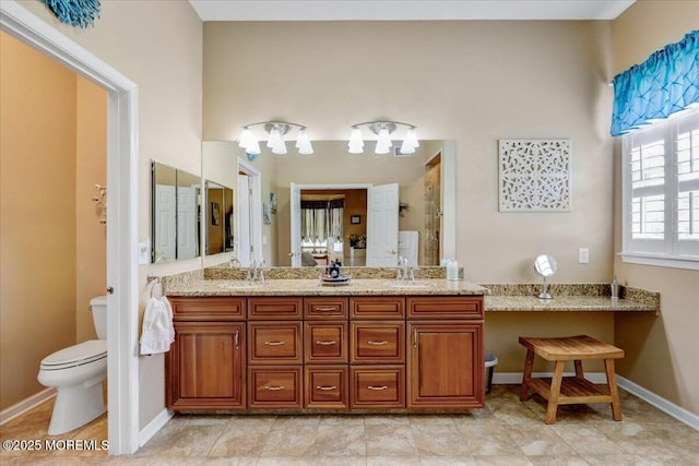 86 Wild Dunes Way, Jackson, NJ 08527 - bathroom with double vanity and tiled shower