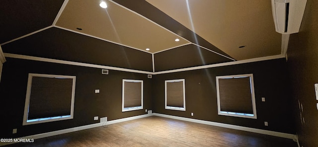 7 Quaker Hill Rd, Jackson, NJ 08527 - empty room with wood finished floors, recessed lighting, and high vaulted ceiling