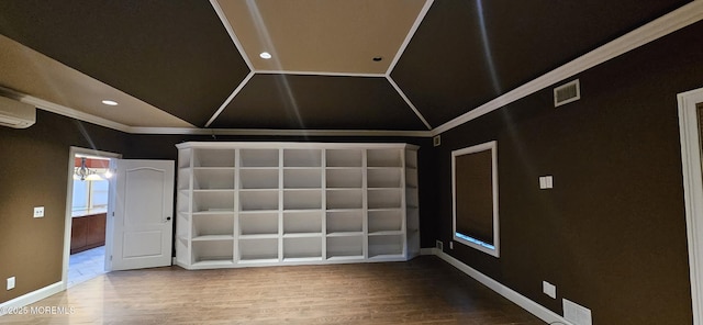 7 Quaker Hill Rd, Jackson, NJ 08527 - garage with recessed lighting and a wall mounted air conditioner