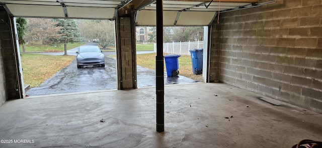 7 Quaker Hill Rd, Jackson, NJ 08527 - garage featuring concrete block wall