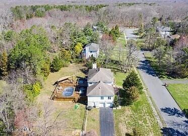 7 Quaker Hill Rd, Jackson, NJ 08527 - view from above of property featuring a forest