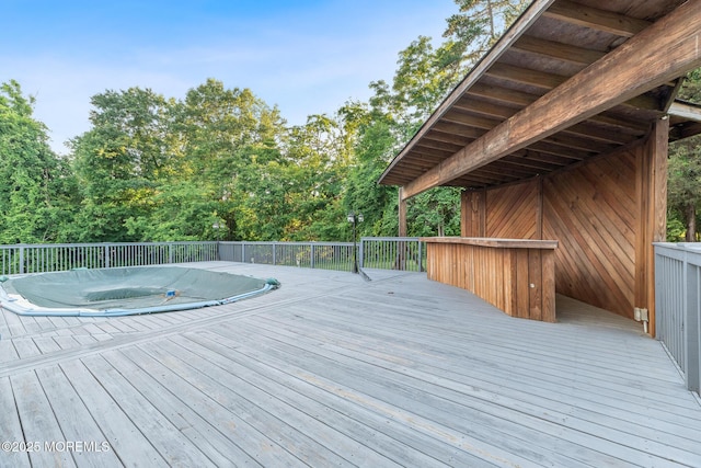 7 Quaker Hill Rd, Jackson, NJ 08527 - view of wooden terrace