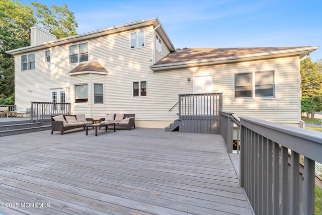 7 Quaker Hill Rd, Jackson, NJ 08527 - deck with an outdoor living space