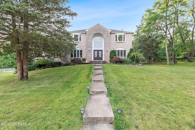 7 Quaker Hill Rd, Jackson, NJ 08527 - view of front of home featuring french doors and a front yard