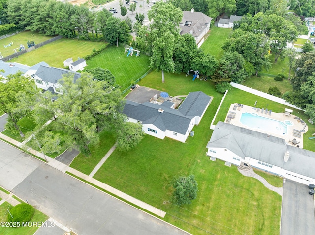 367 Kirby Ave, Long Branch, NJ 07740 - aerial overview of property's location with a pool area