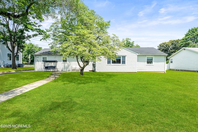 367 Kirby Ave, Long Branch, NJ 07740 - view of front of property featuring a front lawn and roof with shingles