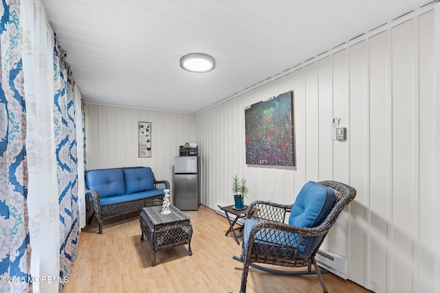1058A Argyll Cir, Lakewood, NJ 08701 - living area with light wood-style flooring