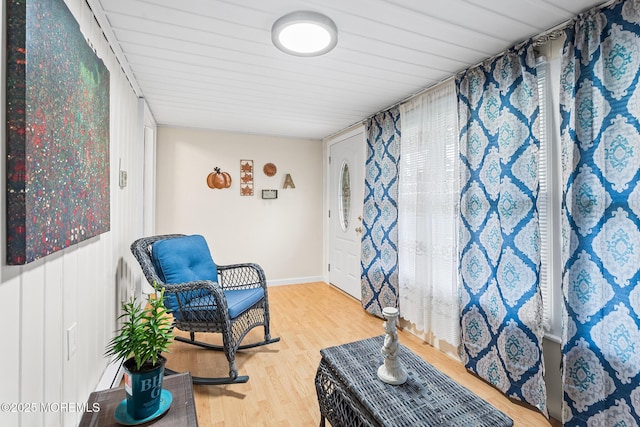1058A Argyll Cir, Lakewood, NJ 08701 - sitting room with light wood-style flooring and baseboards